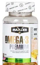 Omega-3 Premium (60 гелевых капсул) MAXLER