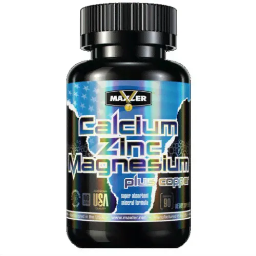Maxler Calcium Zinc Magnesium 90 таб