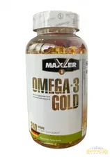 Omega-3 Gold (240 гелевых капсул) MAXLER