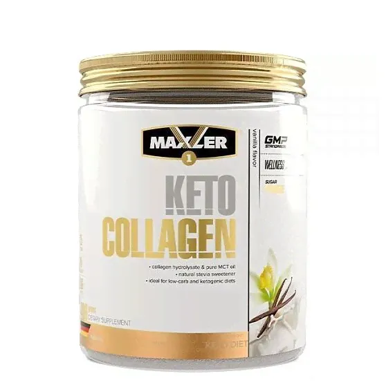 Maxler Maxler, Keto Collagen, 400г (Ваниль) протеин