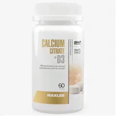 Maxler Calcium Citrate + D3 - 60 таблеток-0