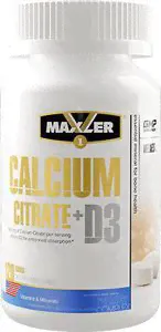 Maxler Calcium Citrate + D3 120 tabs