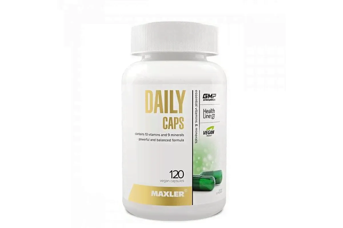 Maxler Daily Caps, 120 капсул