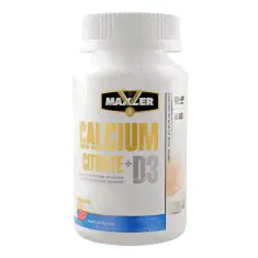 Кальций MAXLER Calcium Citrate + D3 - 120 таб.-0