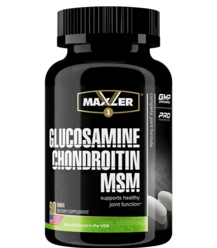 Glucosamine Chondroitin MSM 90 таблеток (Maxler)-0