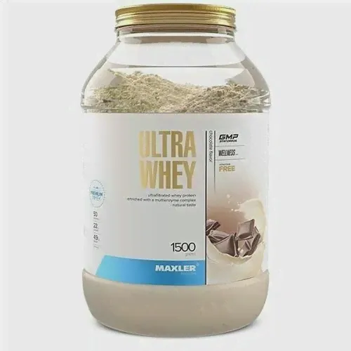Maxler Ultra Whey Protein 1500г Шоколад-0
