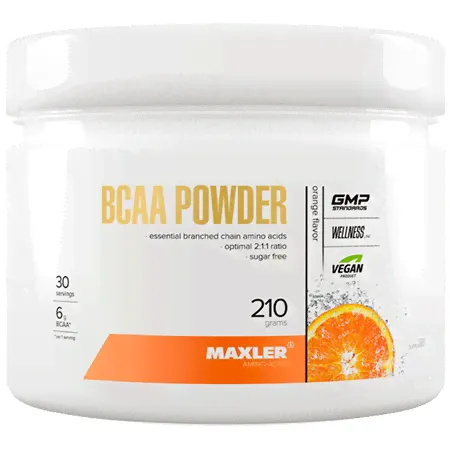Maxler BCAA Powder 210г Апельсин-0