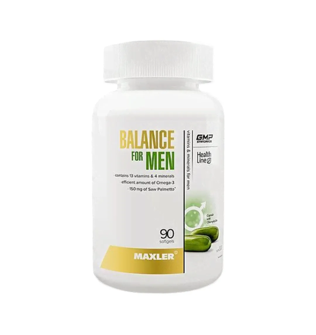 Maxler Balance for Men 90 капсул, 30 порций-0