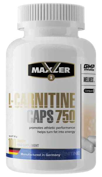 Maxler L- Carnitine 750 мг (100 кап)