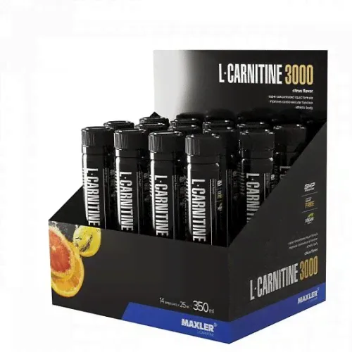 MAXLER l-Carnitine 3000 25мл, Цитрус-0