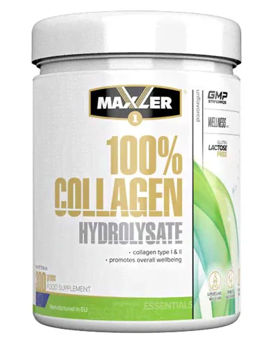 100% Collagen Hydrolysate Unflavored 300 гр (Maxler)-0