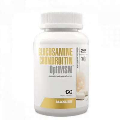 Глюкозамин хондроитин МСМ Maxler Glucosamine Chondroitin Opti-MSM, 120 капсул-0