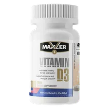 Maxler Vitamin D3 1200 МЕ 180 таблеток