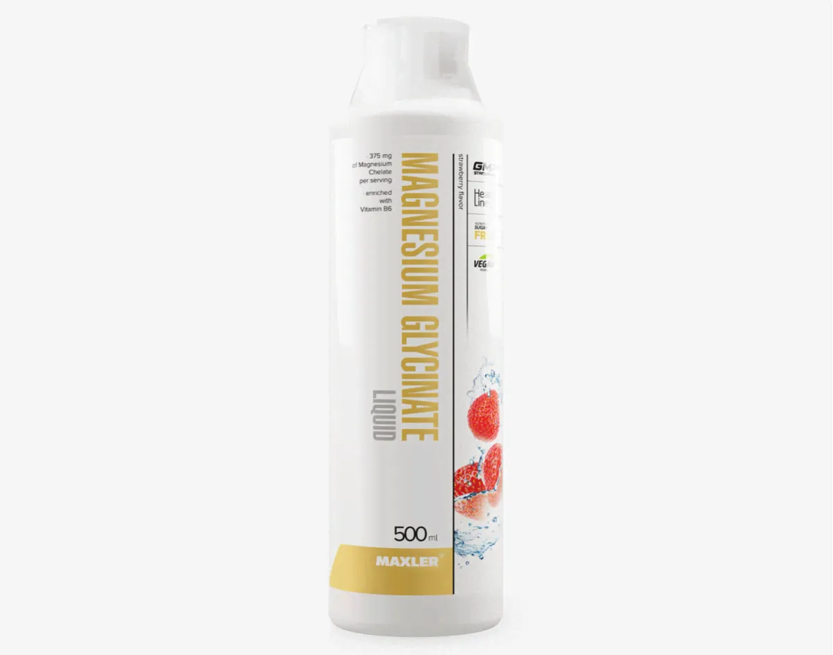 Magnesium Glycinate Liquid 500 ml (Глицинат магния 500 мл) (Maxler)