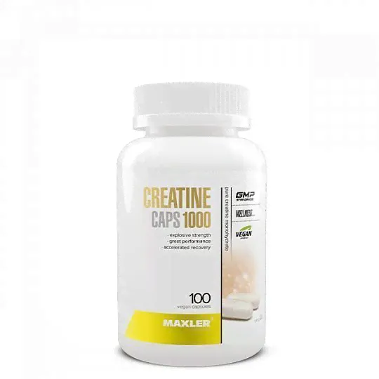 Maxler Creatine Caps 1000 Креатин моногидрат 100 капс.-0
