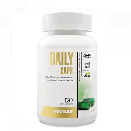Мультивитамины MAXLER Daily Caps - 120 капсул
