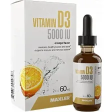 MAXLER VITAMIN D3 5000 IU 60 мл, Апельсин