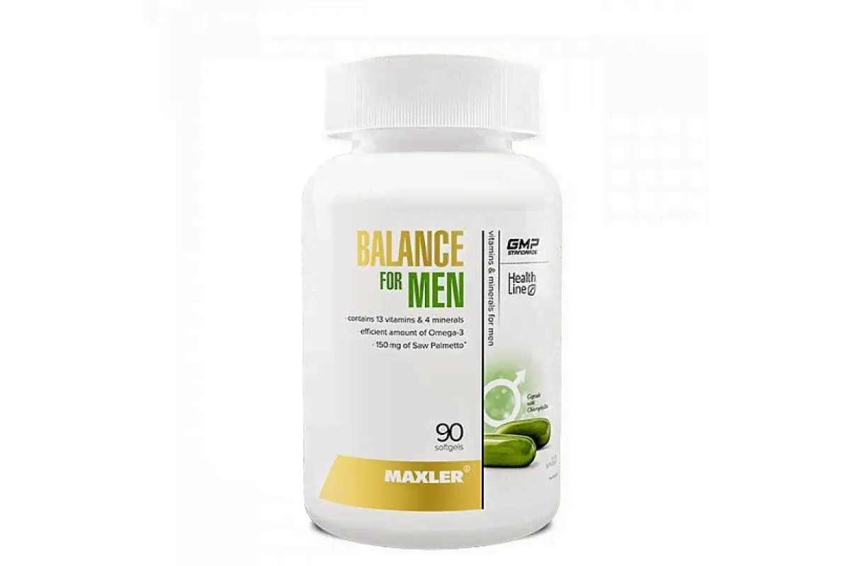 Maxler Balance for Men 90 капсул-0