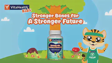 Stronger Bones for A Stronger Future - Kids Gummies with Calcium & Vitamin D3