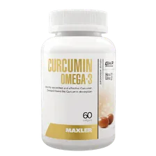 Maxler Curcumin Omega-3 60 гелевых капсул