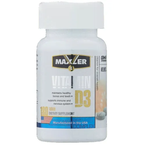 Vitamin D3 1200 МЕ 180 таблеток (Maxler)