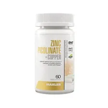 MAXLER USA Zinc Picolinate + Copper (60 вегкапсул)