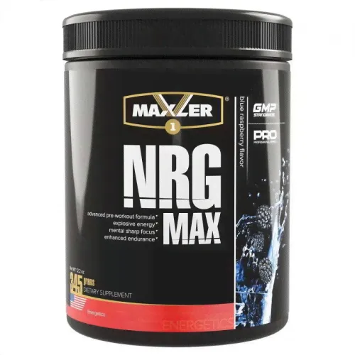 Предтренировочный комплекс NRG Max (345 г) Maxler-0