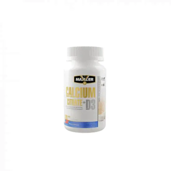 Минеральные вещества Maxler Кальций цитрат + D-3 (Calcium Citrate + D3) 120 таб. в Москве-0