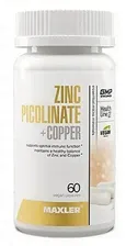 Витамины Maxler Zinc Picolinate+Copper 60 капсул