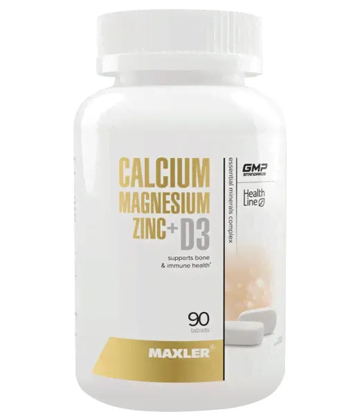 Calcium Zinc Magnesium + D3 Maxler-0