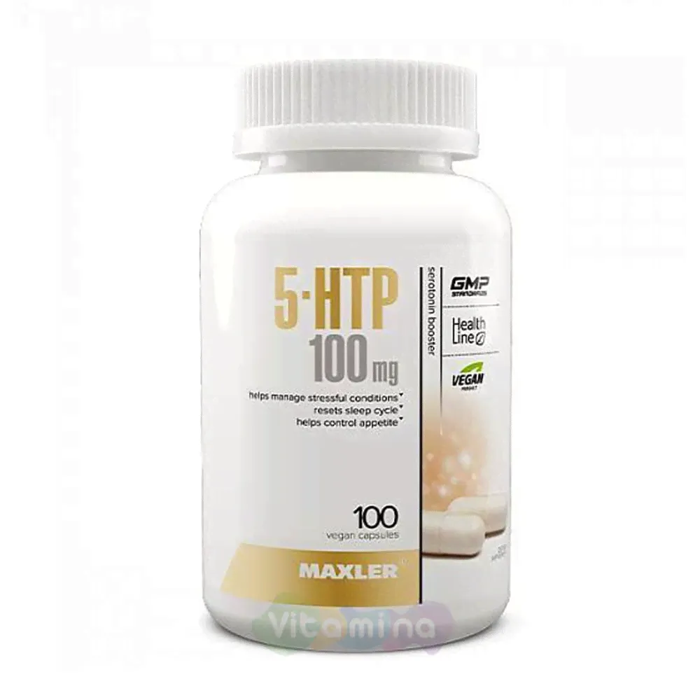 Maxler 5-HTP, 100 капс-0