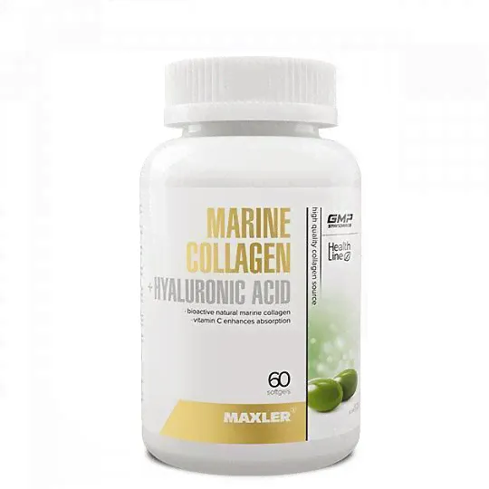 Maxler Marine Collagen Hyaluronic Acid Complex 120 табл