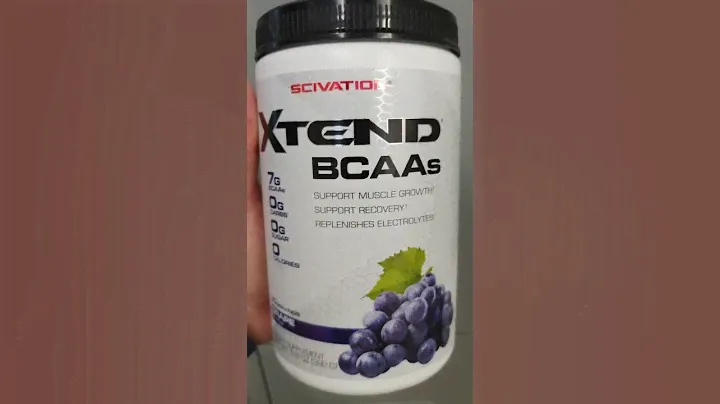 XTEND Original BCAA Powder Blue Raspberry Ice